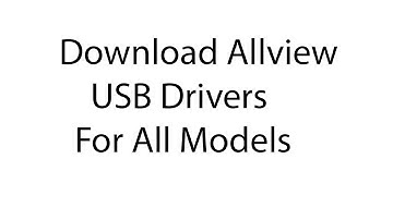 Download Allview USB Drivers All Models