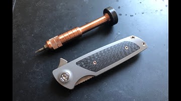 How to disassemble and maintain the SharpByDesign Micro Typhoon Pocketknife