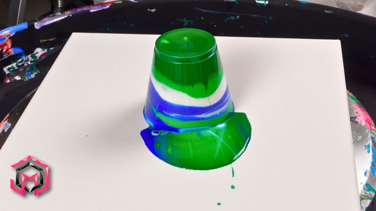 SIMPLY AMAZING!! Acrylic Pouring and Fluid Art for Therapy at Home