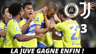 LA JUVENTUS GAGNE ENFIN ! 🔥⚪⚫ #SpeziaJuve