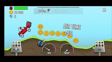 Hill Climb Racing - Gameplay Walkthrough Part 2 - Motocross Bike (iOS, Android)