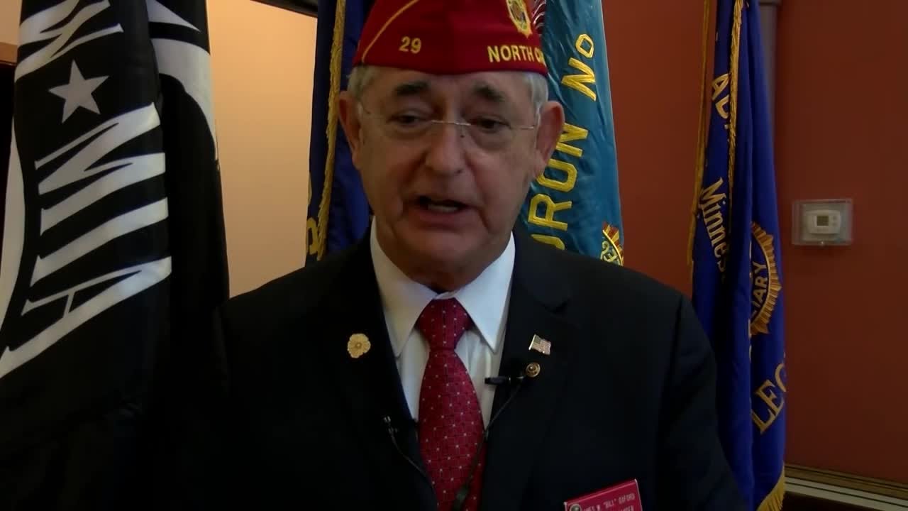 American Legion National Commander visits Adams YouTube