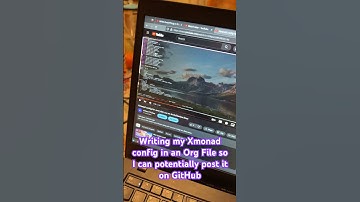 Writing Xmonad config in Org File #xmonad #gentoo