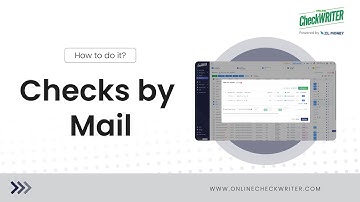Send Checks by Mail | Using OnlineCheckWriter.com – Powered by Zil Money