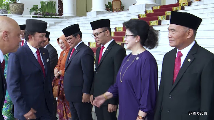 Penyambutan Kenegaraan Sultan Brunei Darussalam, 3 Mei 2018