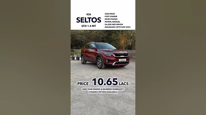 2020 Kia Seltos GTX 1.4 | Contact us on 9766663308 | Premium Used Cars in Pune #usedcars