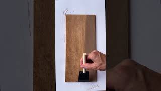 Stain Combo: Minwax Early American and Minwax Weathered Oak. #woodstain #staining