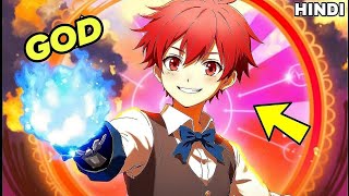 Old Man Reincarnates in a Magicless World So He Decided To Create Magic &amp; Became A God anime recap