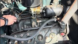 1936 Ford Pickup Engine RPM Range Test