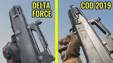Delta Force vs Modern Warfare 2019 - Weapons Comparison