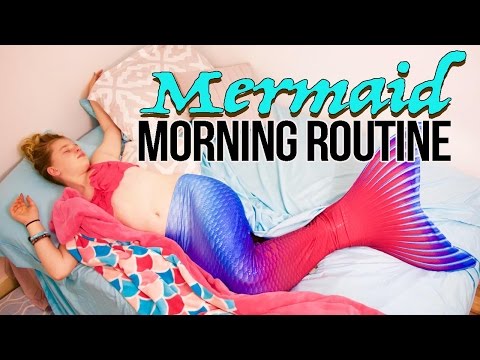 Mermaid Morning Routine | BlueEyedJackson