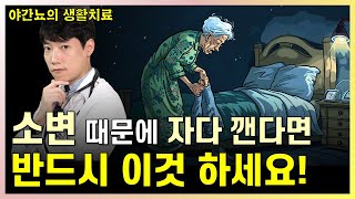 [야간뇨] 소변이 마려워서 밤에 자주 깬다면 반드시! 이것하세요 l 야간뇨의 생활 치료 l 닥터딩요