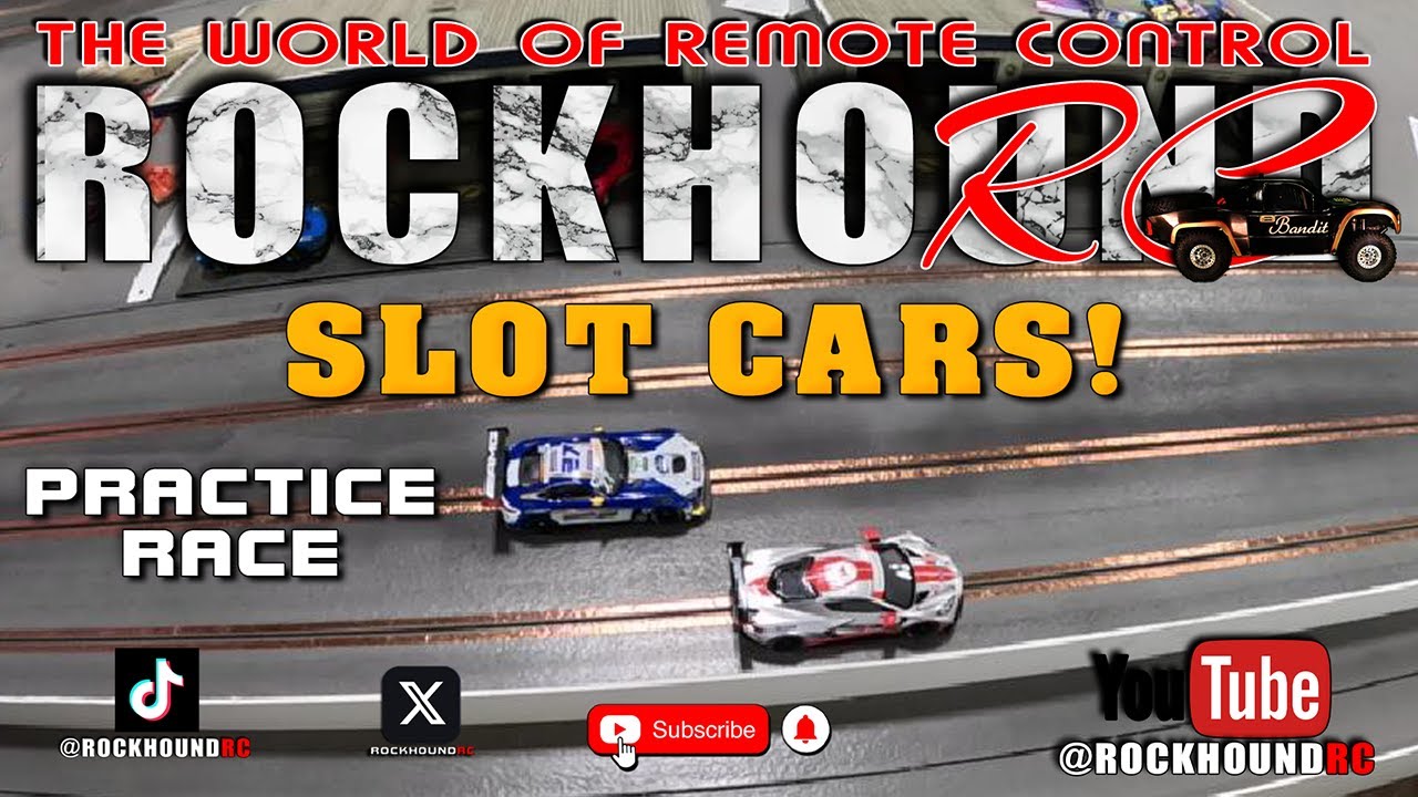 Rockhound RC: Slot Car Practice Race Episode Four. - YouTube