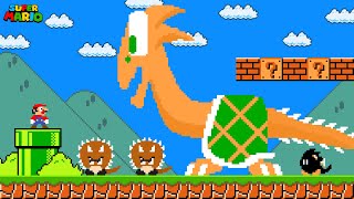 Super Mario Bros., but All Enemies Turn into Dinosaurs