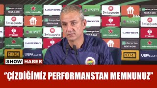 İsmail Kartal: “Hedefimiz kupayı kazanmak” | Fenerbahçe 4-0 Spartak Trnava