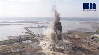 Explosive Demolition of Kingsnorth Power Station Chimney - 22/03/18