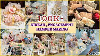 ❣️NIKKAH || ❣️ ENGAGEMENT Hamper Making Ideas 💡 wedding Gifts