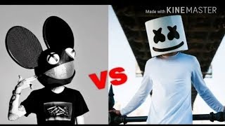 Deadmau5 vs Marshmello cual prefieres? ft. Cubo Seven