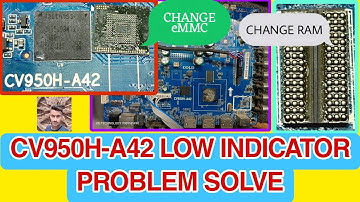 CV950H-A42 1G 8G LOW INDICATOR PROBLEM SOLVE 🤝 # CV950H-A42 STBY # CV950H-A42 LOW INDICATOR # CV950H