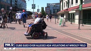 Chicago Cubs sued over alleged ADA violations at Wrigley Field