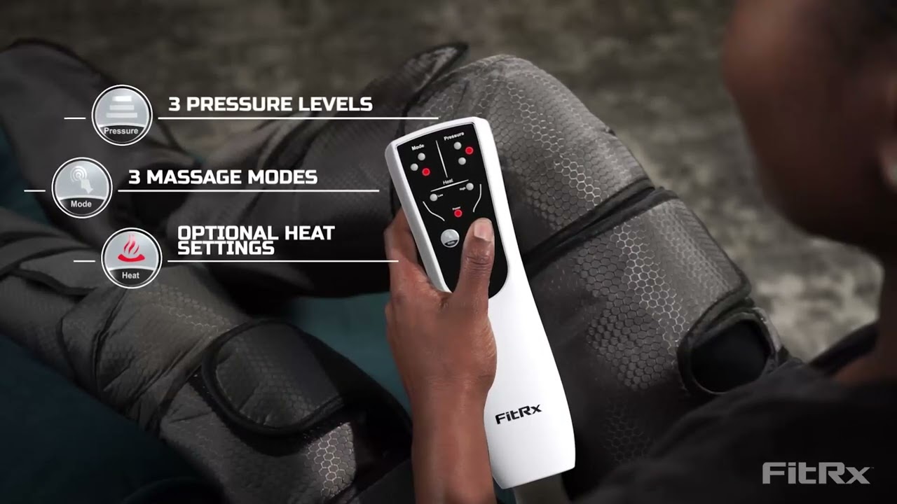 STEP 8 シーケンシャルトラッキングレジスター RecoverMax Compression Boots with 3 Modes - FitRx™