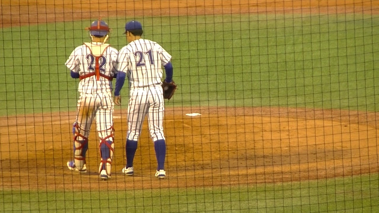 広陵高校出身広島中村と同級生だった2年生山本雅也の投球練習 秋季