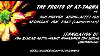 Video Fruits of At-Taqwa- Ash Shaykh Abdul Azeez Ibn Abdullah Ibn Baaz (Rahimaullah) download MP3, 3GP, MP4, WEBM, AVI, FLV April 2018 Video Fruits of At-Taqwa- Ash Shaykh Abdul Azeez Ibn Abdullah Ibn Baaz (Rahimaullah) download MP3, 3GP, MP4, WEBM, AVI, FLV April 2018