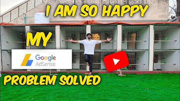 I am so happy | My Google AdSense Problem Solved @inzioribrahim Thanks @TalhaNk2