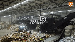 The 80 tonnes per hour Paper and Cardboard MRF of the Peute Group