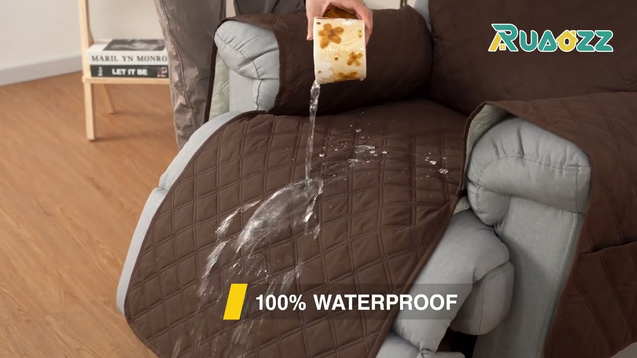 Ruaozz Waterproof Lazy Boy Recliner Chair Covers