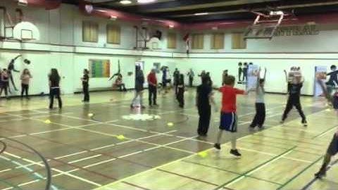 Red Deer Personal Training Studio Gives Massive Cheque to RDPS and Rocks a Workouts PT 1