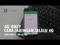 4G Only (Prefered) - Tutorial Menjadikan Sinyal Samsung Selalu 4G (J3, J3 2016)
