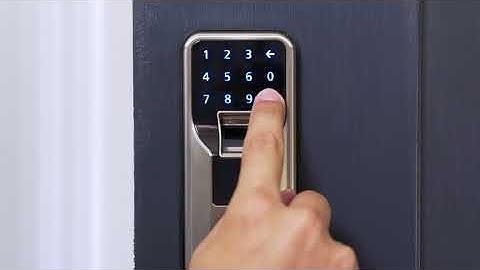 Smart Lock - How To Delete A User Fingerprint Or Pin Code