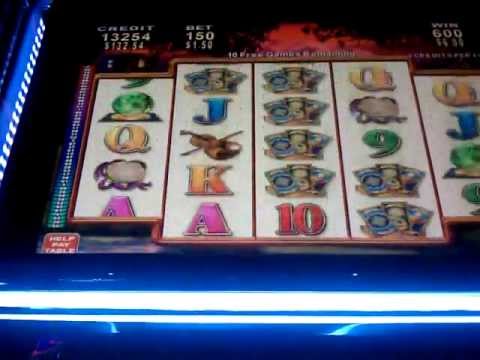 Exotic warrior slot machine