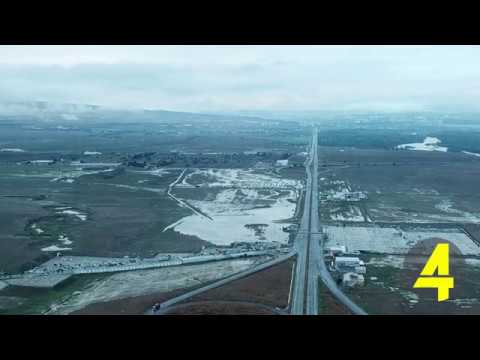 დატბორილი რუსთავის ვიდეო კადრები