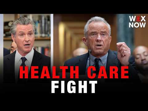 Video thumbnail: report on Newsom's proposed health insurance tax