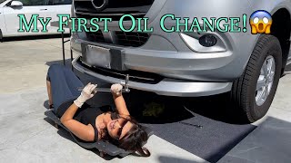 Oil change for Mercedes Sprinter/ 2022 Airstream Interstate 19/  Class B RV/ Camper Van