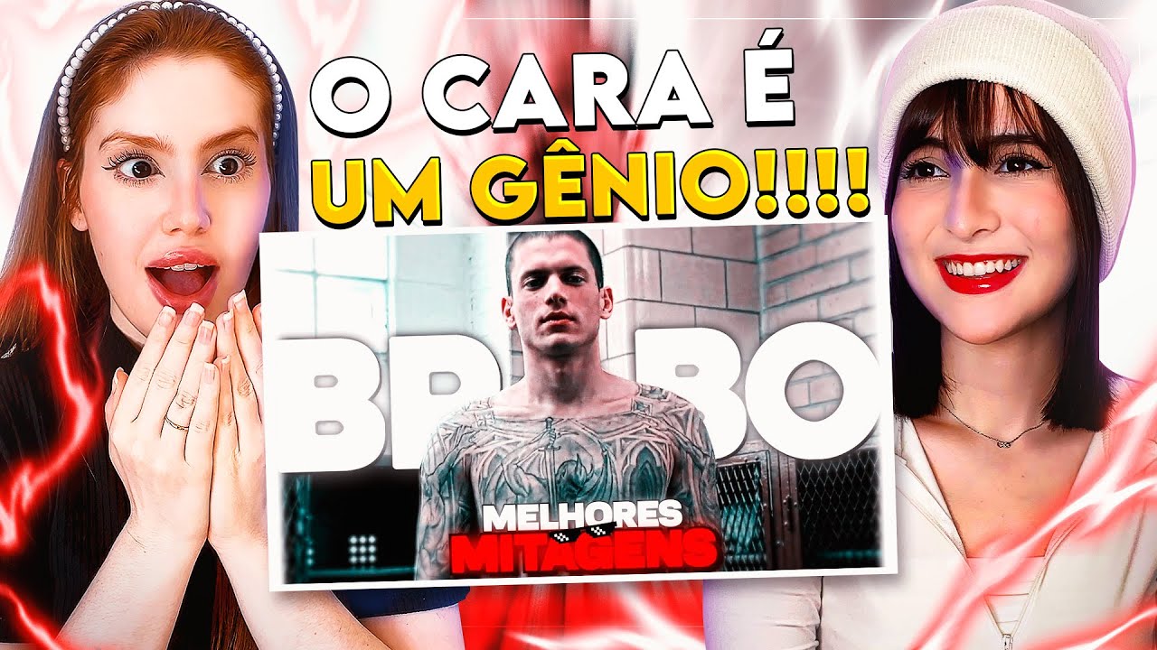 REACT | SIMPLESMENTE MICHAEL SCOFIELD (Prison Break) - MELHORES MITAGENS | CR Reacts