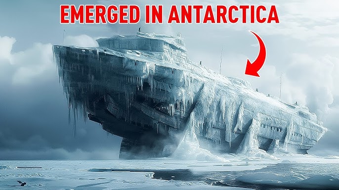 Ghost of the Antarctic: Lost Ship Emerges from Icy Grip After 100 Years! - YouTube