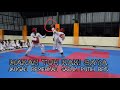 TERLALU BARBAR!!! Junior Nantang Kyorugi Dengan Senior. |SPARING - TAEKWONDO