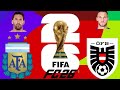 FC 26 PS4 MUNDIAL 2026 ARGENTINA VS AUSTRIA