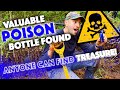 VALUABLE POISON BOTTLE FOUND! £££ Anyone can find treasure! Dump digging London!