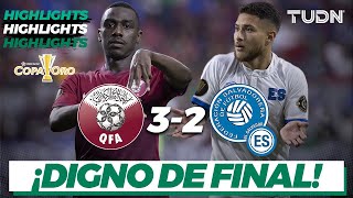 Highlights | Qatar 32 El Salvador | Copa Oro 2021  Cuartos | TUDN
