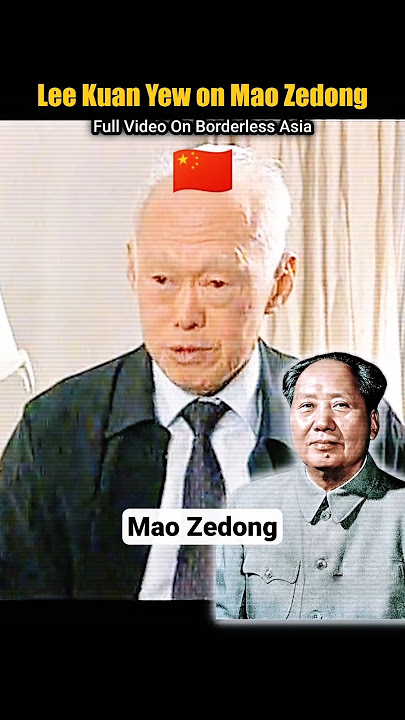 I Admire Mao Zedong But... | Lee Kuan Yew 🇨🇳 #china