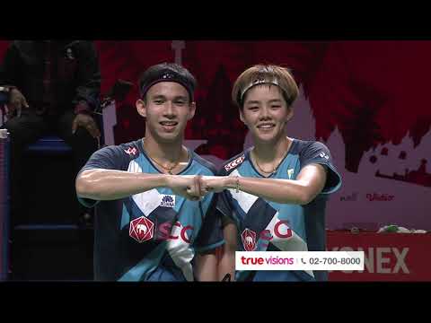 ไฮไลท์ HSBC BWF World Tour Finals 2021 รอบรองชนะเลิศ : เดชาพล/ทรัพย์สิรี พบ ชานเปงซุน/โก๊ะลู่หยิง