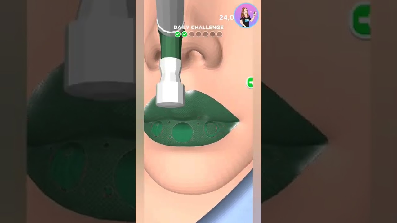 Lip Art 3D - Beautiful Hollidays Lips - Game - Game Play