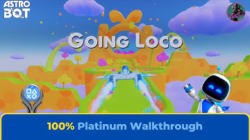 Astro Bot: Going Loco 100% Platinum Walkthrough [4K]