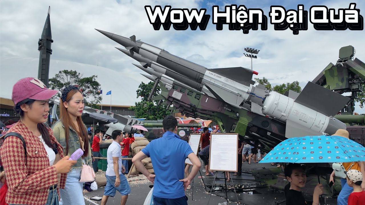 Em Chít Gái Lào Há Hốc Mồm Khi Thấy Khí Tài Hiện Đại Của Việt Nam, Triển Lãm A80.