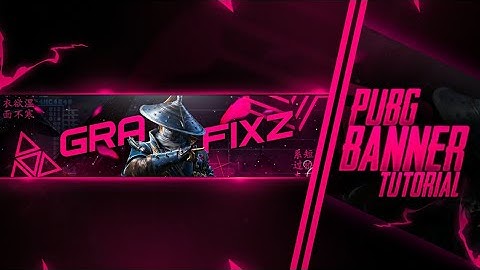 create a pubg themed banner | pubg banner in android | grafixz