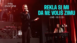 Miniatura del video "PEDJA JOVANOVIC - REKLA SI MI DA NE VOLIS ZIMU - LIVE - (15.11.23. MTS DVORANA)"